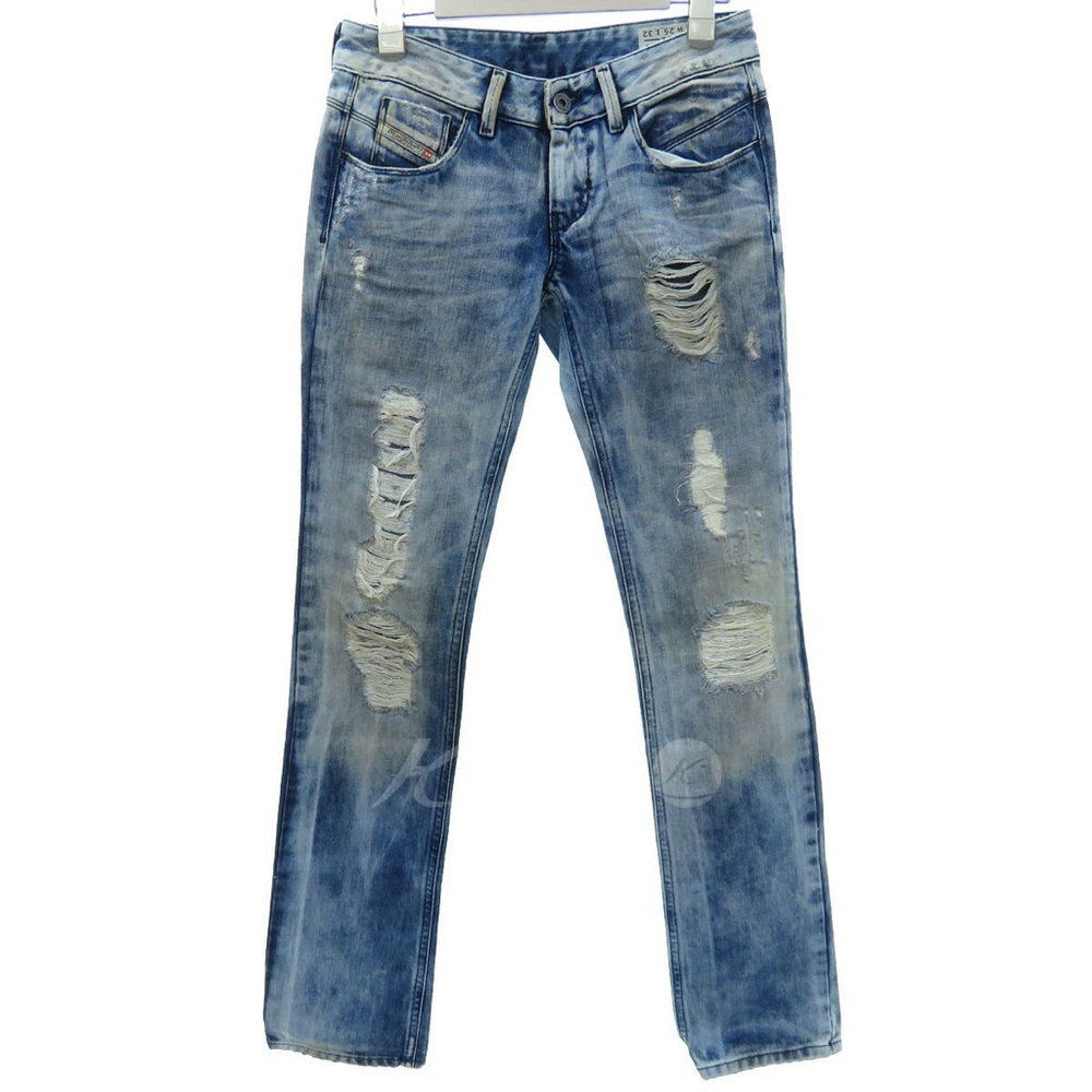Diesel Matic Destroyed Denim Jeans - Size 26